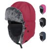 Winter Warm Trapper Hat With Faux Fur