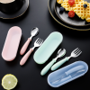 Safety Stainless Steel Toddler Fork Spoon Set - Image 8