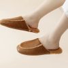 PU Leather Winter Soft Slippers - Image 4