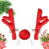 Christmas car decorated with antlers - Image 5