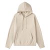 Polyester microfleece hooded front pocket hoodie - Image 5