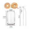 16oz Borosilicate Glass with Straw - Image 2