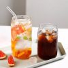 16oz Borosilicate Glass with Straw - Image 3