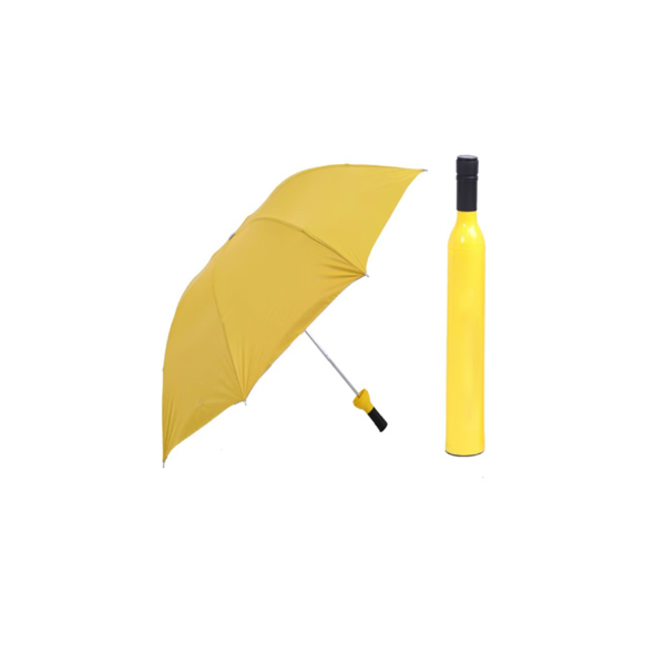 22.8" x 42" Bottle-Shaped Folding Umbrella - Image 3