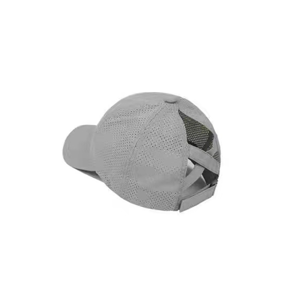 Casual Cross-Design Mesh Baseball Cap - Image 7