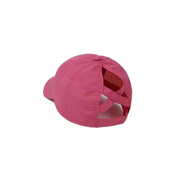 Casual Cross-Design Mesh Baseball Cap - Image 9