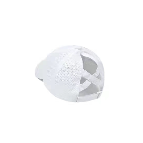 Casual Cross-Design Mesh Baseball Cap - Image 6