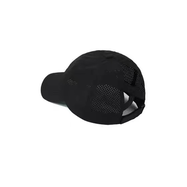 Casual Cross-Design Mesh Baseball Cap - Image 4