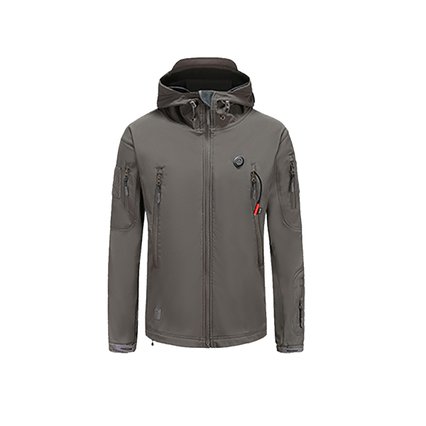Washable Windproof Hooded Heated Jacket - Image 5