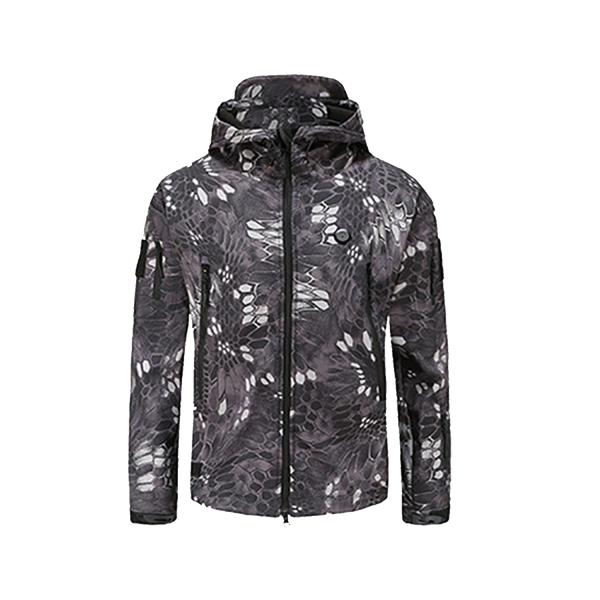 Washable Windproof Hooded Heated Jacket - Image 6