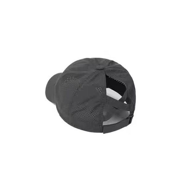 Casual Cross-Design Mesh Baseball Cap - Image 5