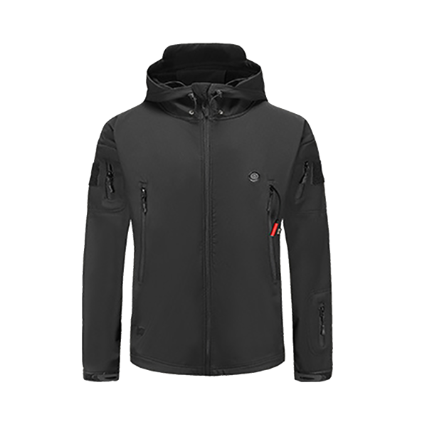 Washable Windproof Hooded Heated Jacket - Image 4