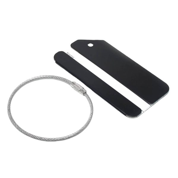 Aluminum Alloy Airplane Luggage Tag - Image 4