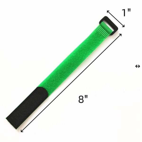 8" Colored Nylon Reverse Buckle Strap - Image 2