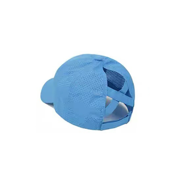 Casual Cross-Design Mesh Baseball Cap - Image 2