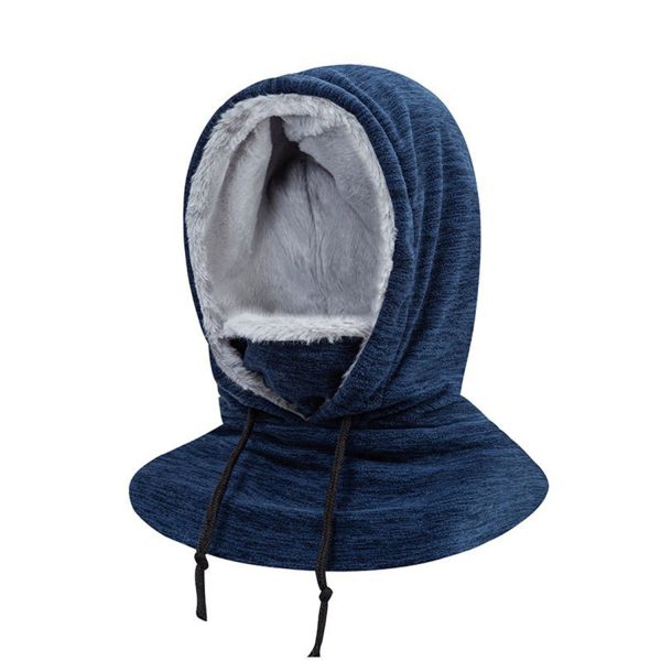 Windproof Polyester Neck Warmer Hat w/ Face Cover - Image 4
