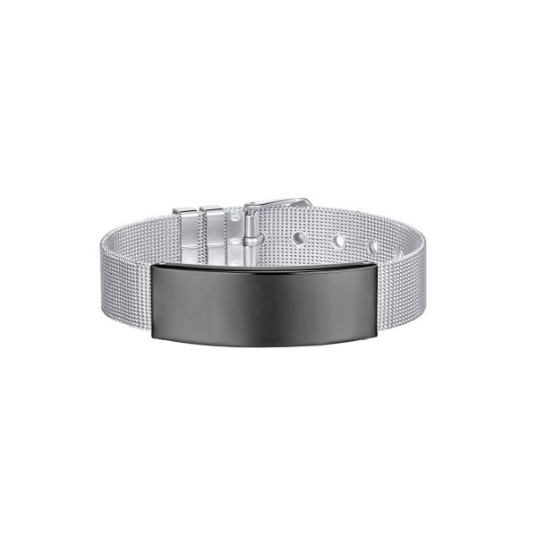Retro adjustable stainless steel bracelet - Image 2