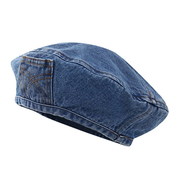 Cotton Versatile big-headed painter hat - Image 3