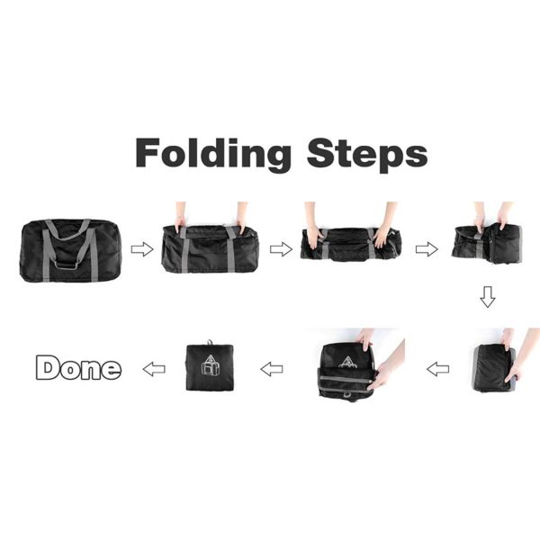 Large Capacity Foldable Waterproof Nylon Travel Duffle Bag - Image 11