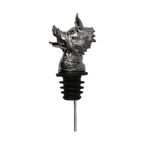 Alloy European style pig head wine dispenser - Image 4