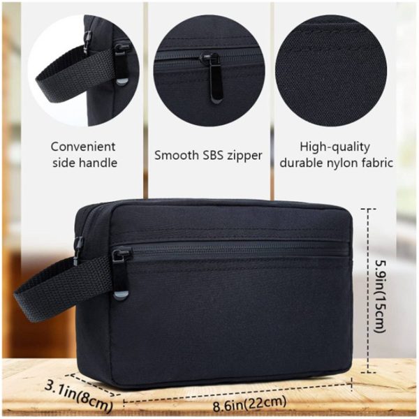 Oxford Travel Toiletry Bag for Women and Men Water-resistant - Image 5