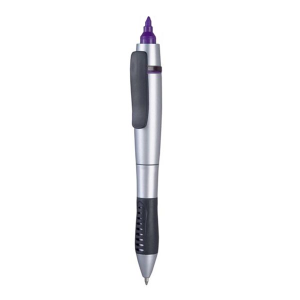Highlighter Ballpoint Pen - Image 3