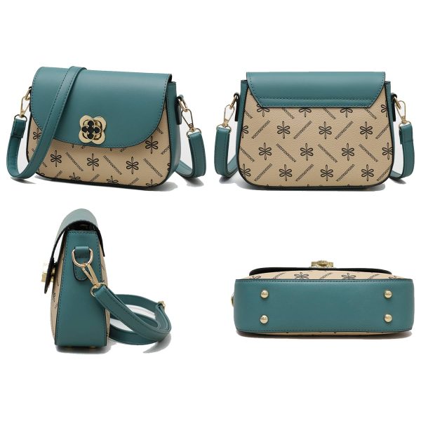 Pu Leather mini waterproof printed mobile Cross-body Bag - Image 8
