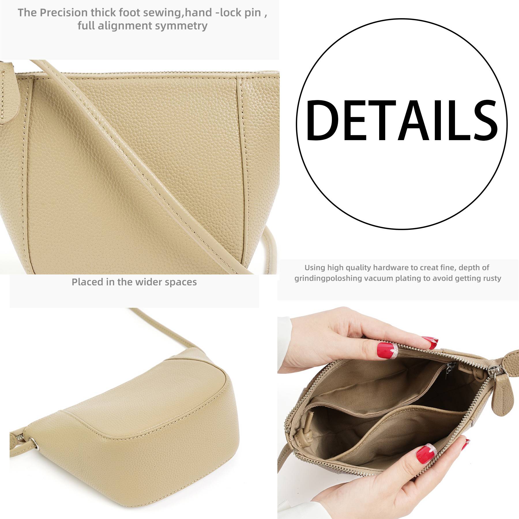 Genuine Leather cross-body bag - Image 8