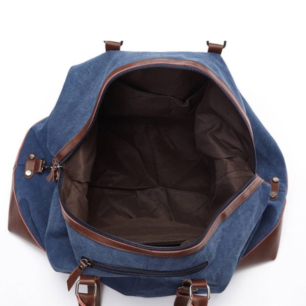Vintage Canvas Duffle Bag - Image 6