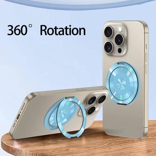 Magnetic Aluminum Phone Stand | 360° Rotation & Dual Use - Image 6