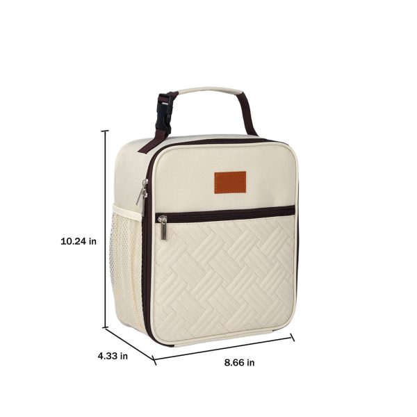 Waterproof Portable Insulated Lunch Bag Multiple Pockets - Image 4