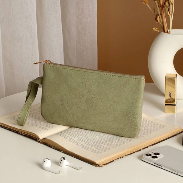 PU leather makeup bag