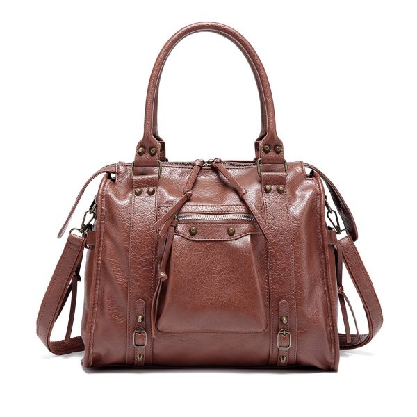 Large Hobo Soft Faux PU Leather Tote bag - Image 3