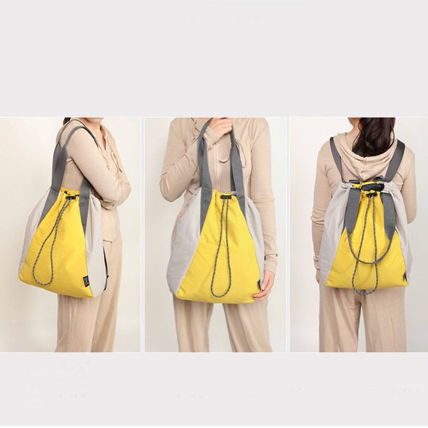 Waterproof Drawstring Backpack w/ Handle - Image 11
