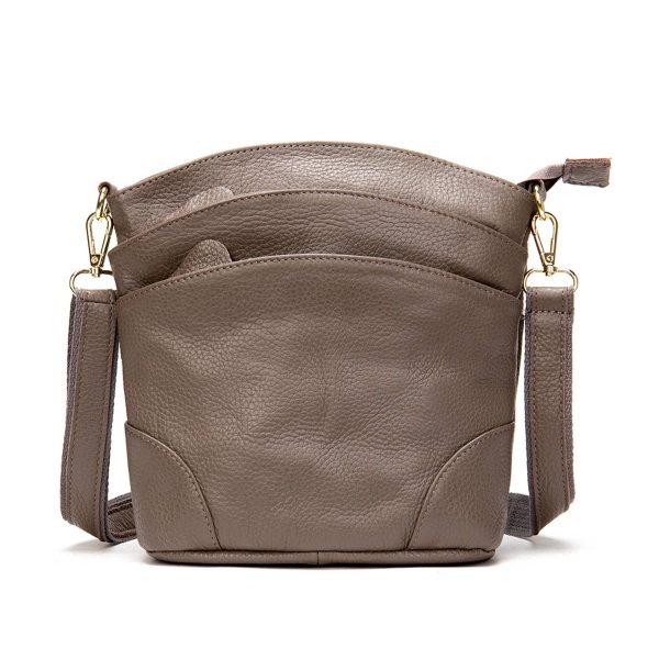 Genuine Leather Vintage Crossbody Shoulder HandBags - Image 5
