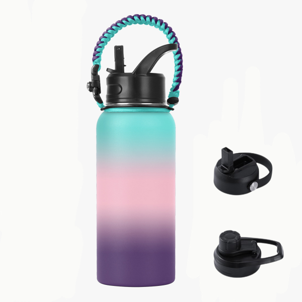 40 Oz. Paracord Vacuum Bottle