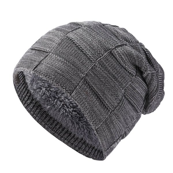 Acrylic Warm stretch-knit beanie - Image 2