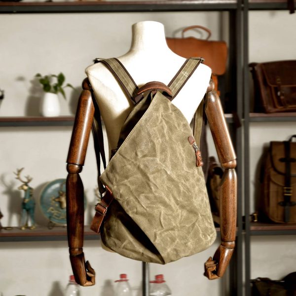 Waterproof retro backpack - Image 5