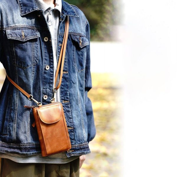 PU buckle zipper multifunctional shoulder bag - Image 4