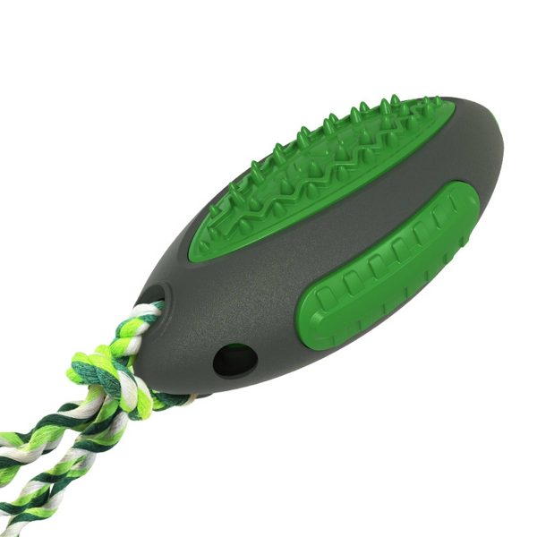 Tpr Puzzle Treat Dog Toys Blue Green Yellow