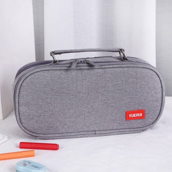 Canvas Pencil Case Bag