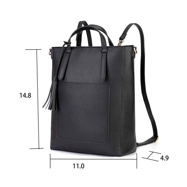 PU Convertible Multifuction Tote Bag - Image 4