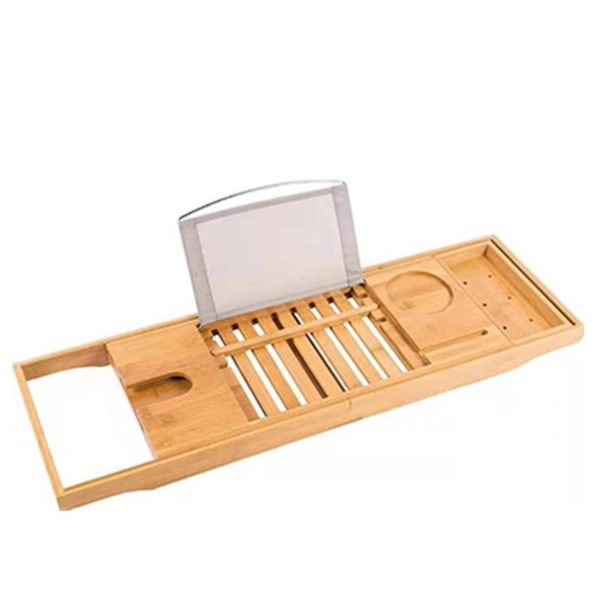 Luxury Bamboo Bathtub Caddy Tray
