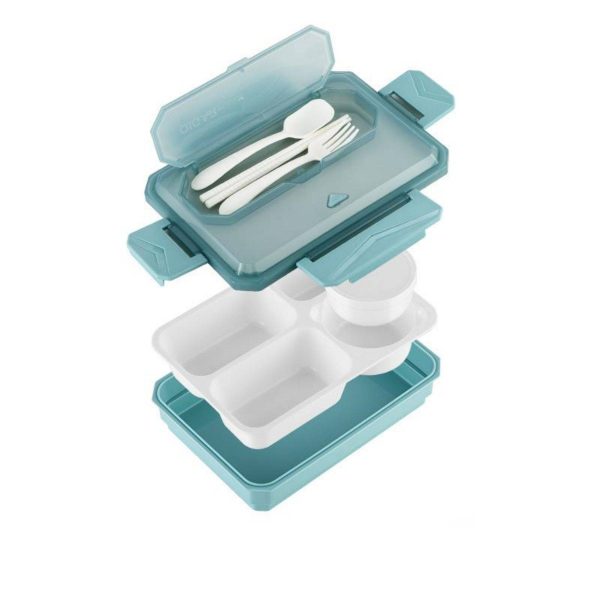 Large Capacity Double Layer Insulated Lunch Box - Image 4