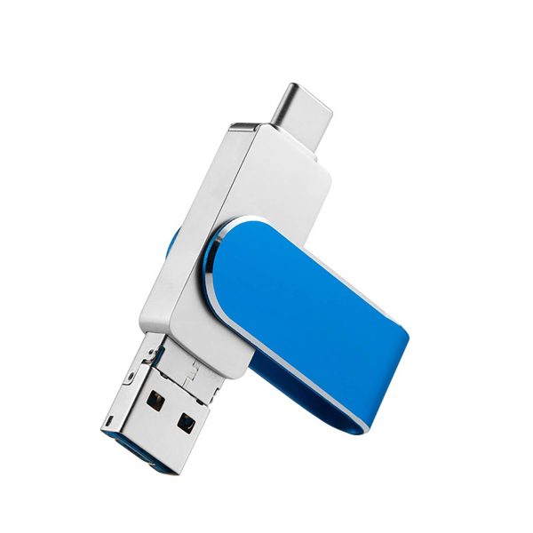 128G Usb 3.0 Flash Drive W/ Type C