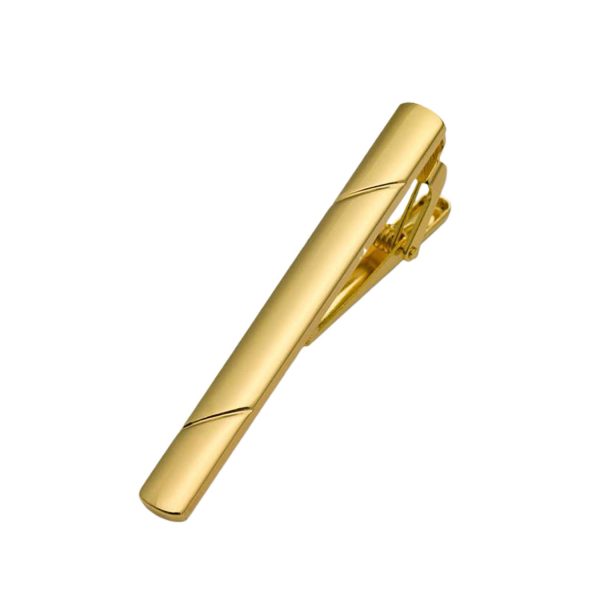 Durable Business Wedding Brass Tie Clip - Image 3