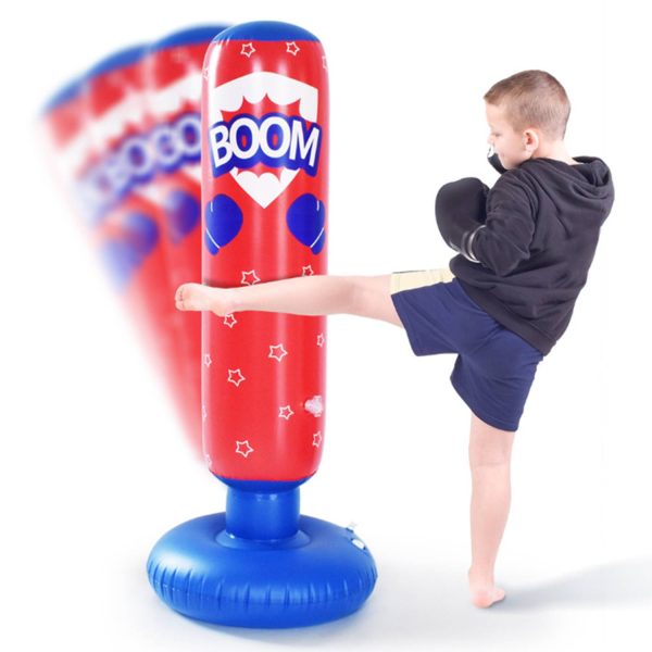 Inflatable Punching Bag - Freestanding Stress Relief Toy - Image 5