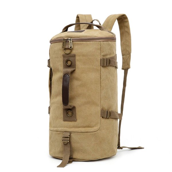 Retro canvas backpack - Image 3