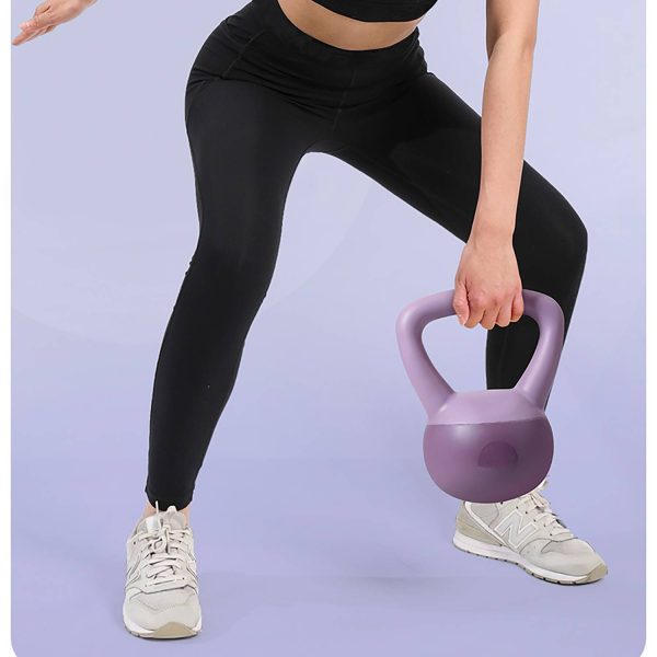 10Lb Dumbbells Lifting Pot Strength Training Kettlebells - Image 6