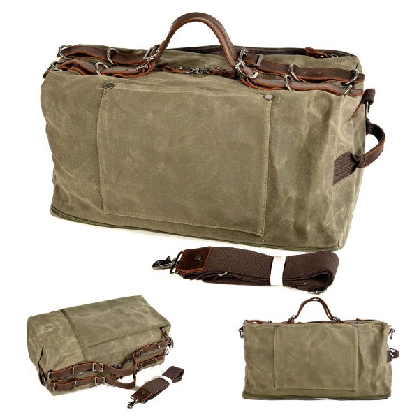 Canvas Waterproof Duffel Bag - Image 5